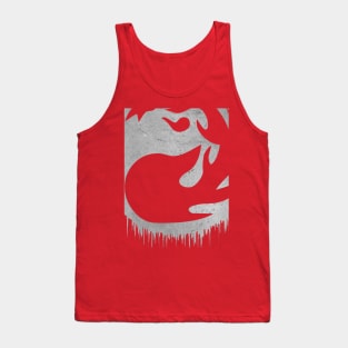 Red Mana Drained Tank Top